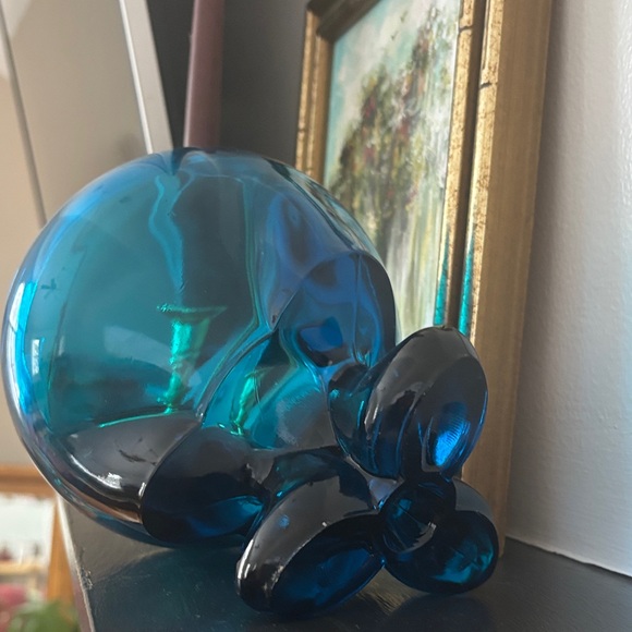 Vintage MCM Viking Glass Candy Jar - Picture 11 of 14